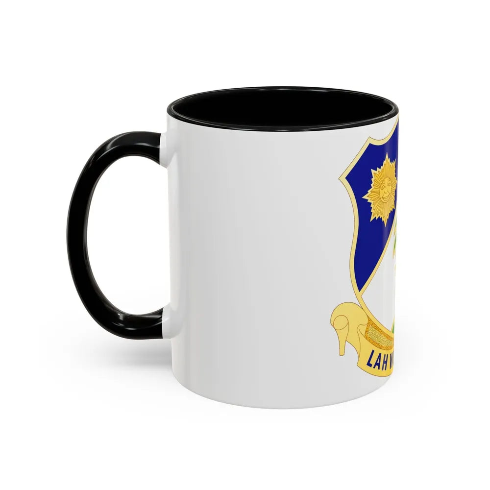 134th Cavalry Regiment (U.S. Army) Accent Coffee Mug-Go Mug Yourself