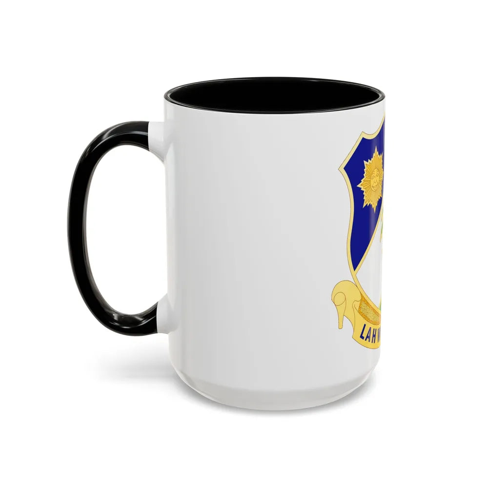 134th Cavalry Regiment (U.S. Army) Accent Coffee Mug-Go Mug Yourself