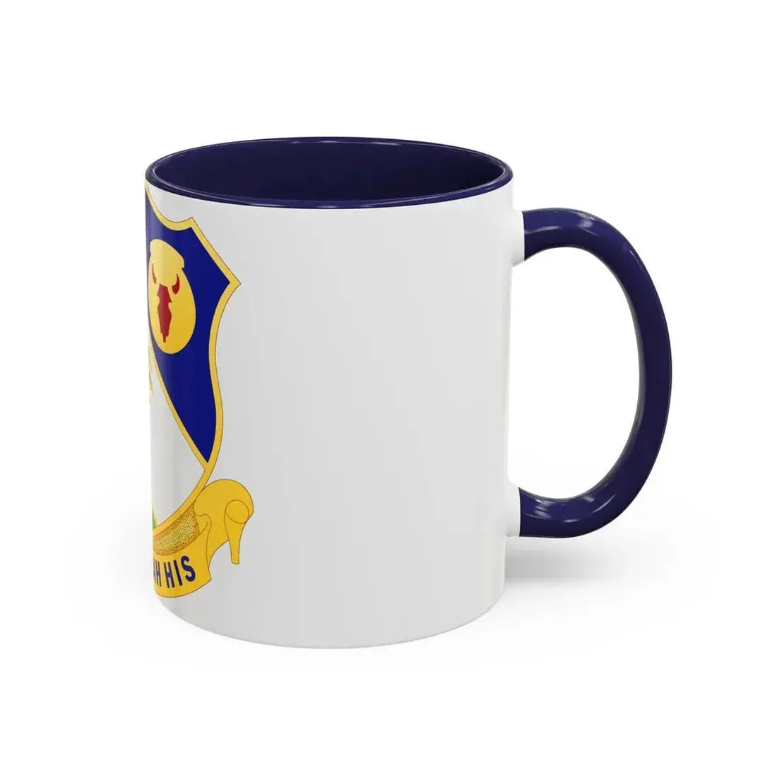 134th Cavalry Regiment (U.S. Army) Accent Coffee Mug - Go Mug Yourself