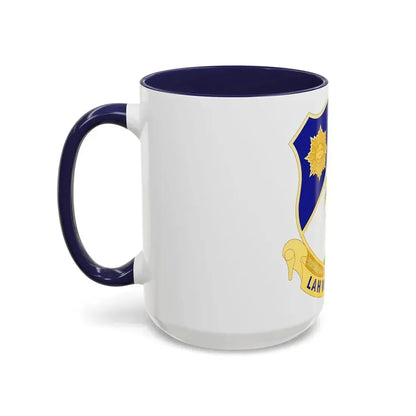 134th Cavalry Regiment (U.S. Army) Accent Coffee Mug - Go Mug Yourself