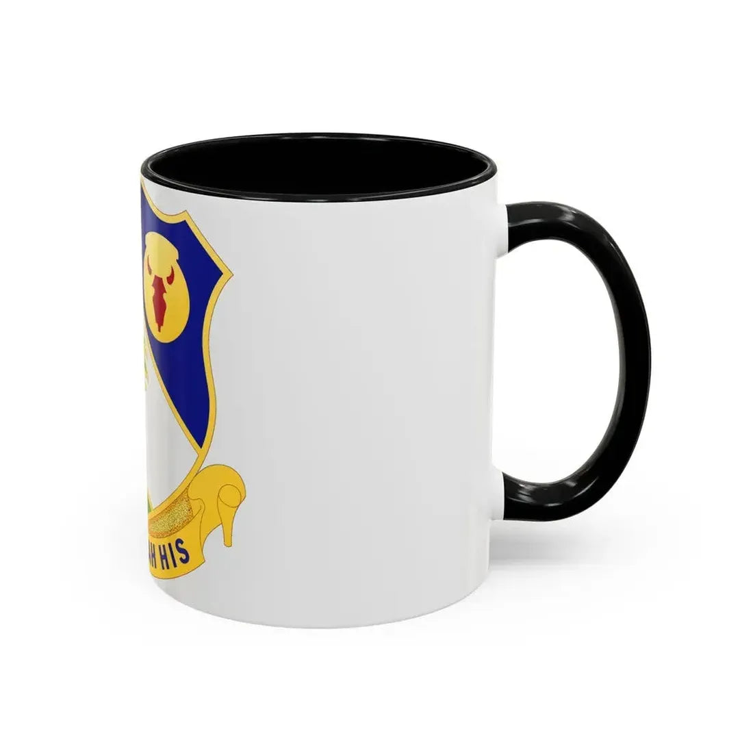 134th Cavalry Regiment (U.S. Army) Accent Coffee Mug - Go Mug Yourself
