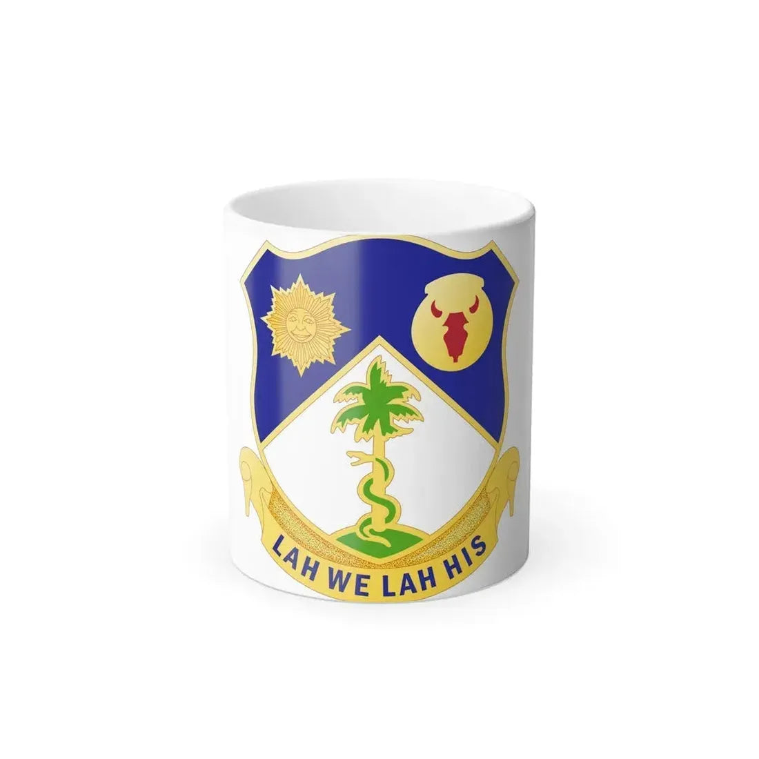 134th Cavalry Regiment (U.S. Army) Color Changing Coffee Mug 11oz - Go Mug Yourself