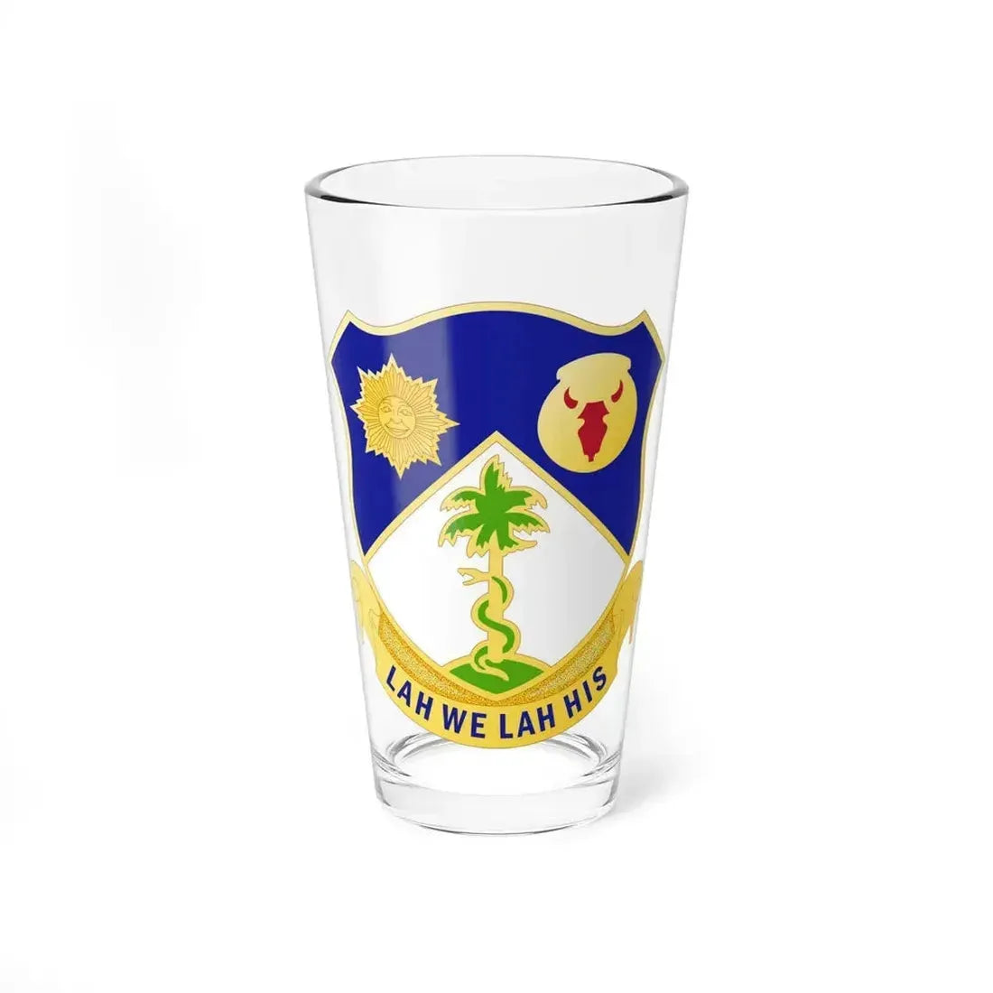 134th Cavalry Regiment (U.S. Army) Pint Glass 16oz - Go Mug Yourself