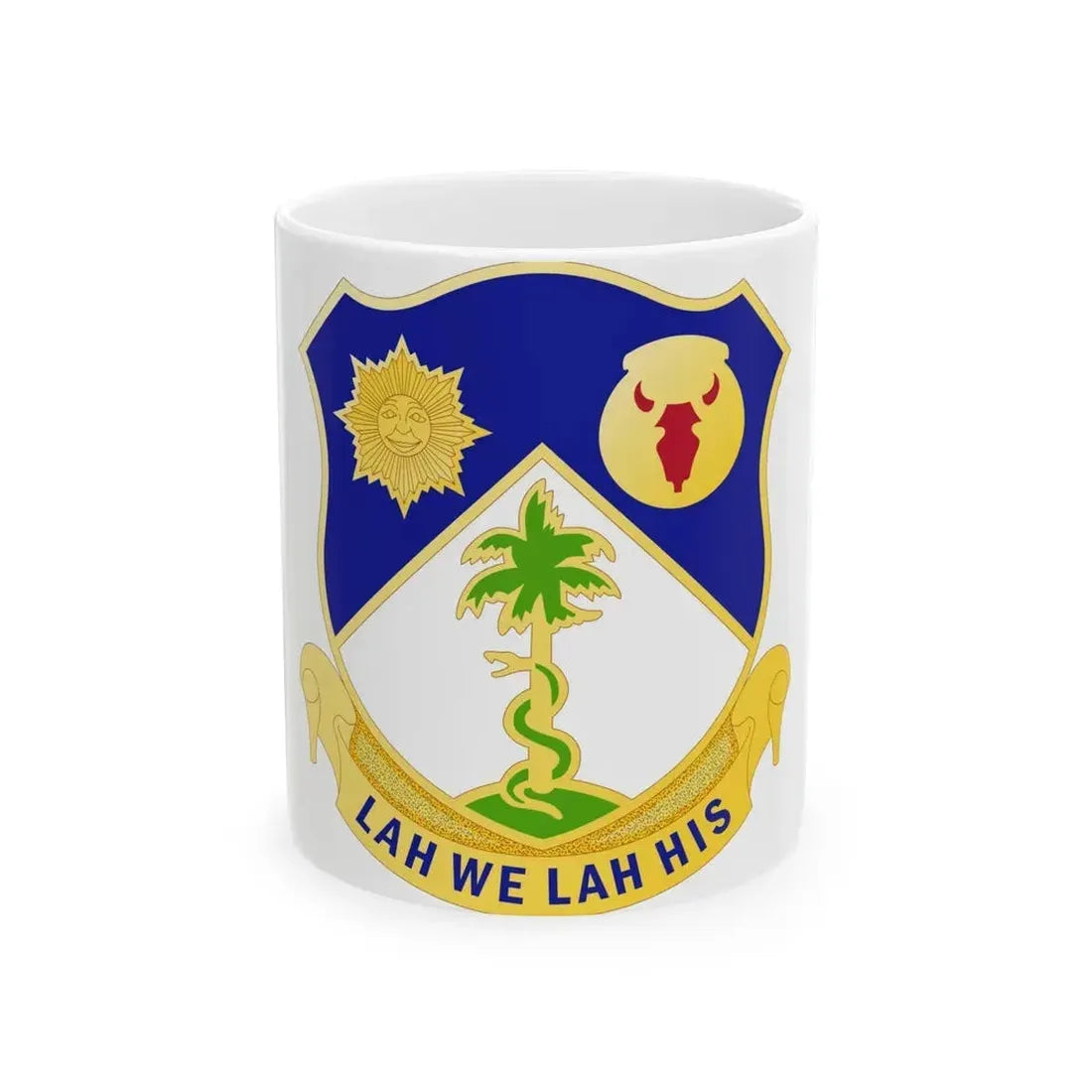 134th Cavalry Regiment (U.S. Army) White Coffee Mug 11oz - Go Mug Yourself