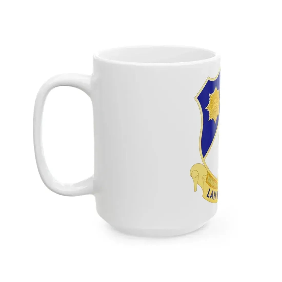 134th Cavalry Regiment (U.S. Army) White Coffee Mug - Go Mug Yourself
