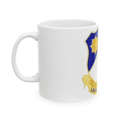 134th Cavalry Regiment (U.S. Army) White Coffee Mug - Go Mug Yourself