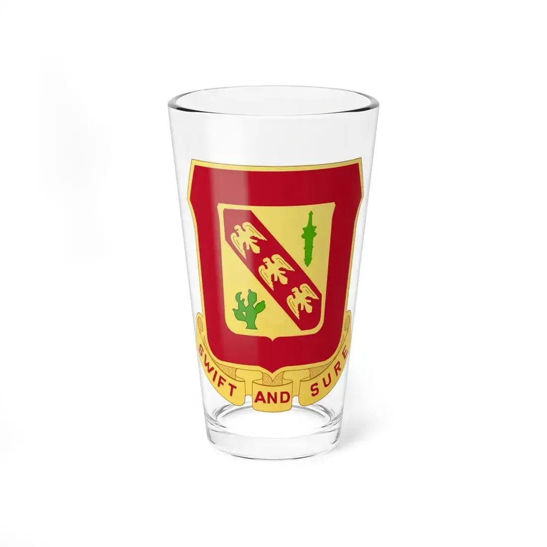 134th Field Artillery Battalion (U.S. Army) Pint Glass 16oz 16oz - Go Mug Yourself