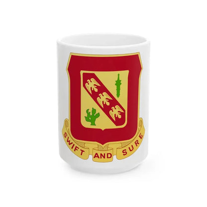 134th Field Artillery Battalion (U.S. Army) White Coffee Mug 15oz - Go Mug Yourself