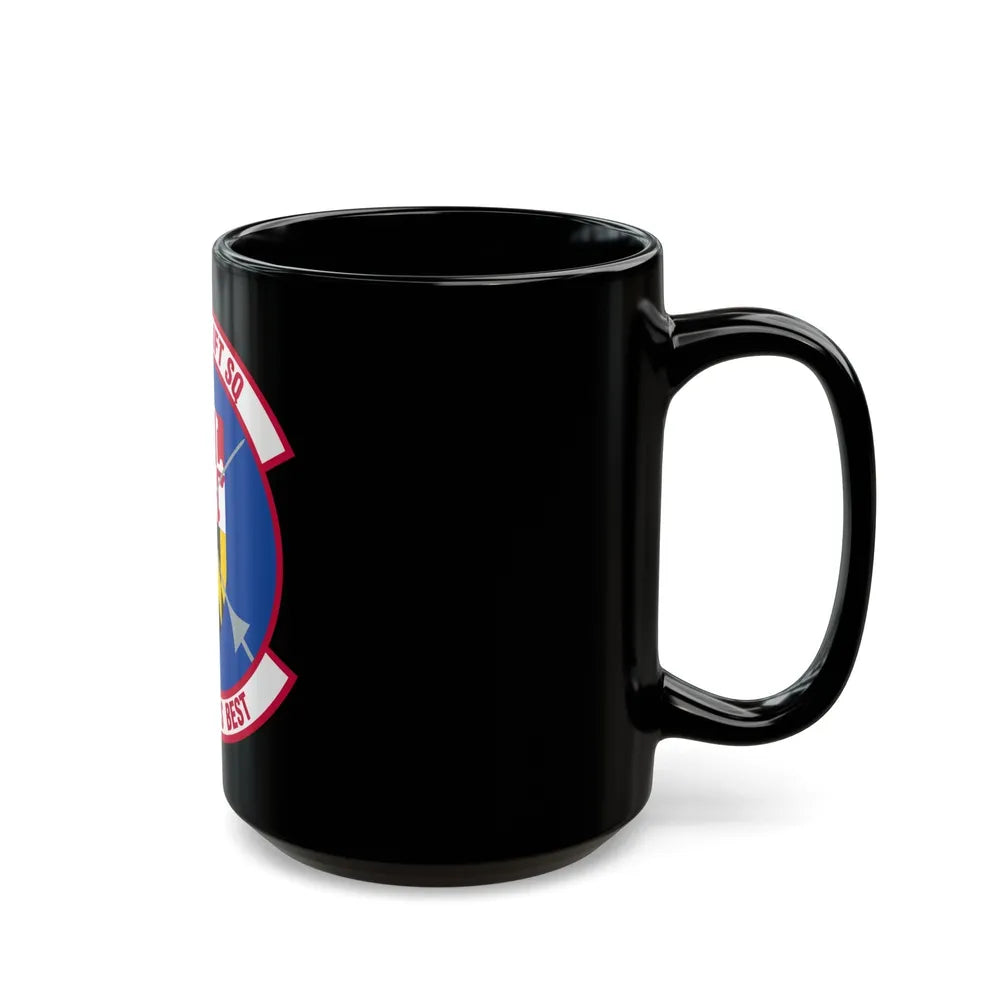 135 Airlift Squadron (U.S. Air Force) Black Coffee Mug-Go Mug Yourself