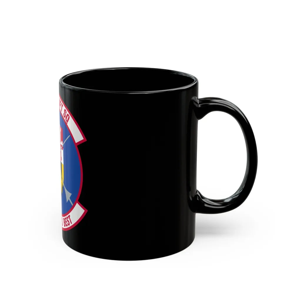 135 Airlift Squadron (U.S. Air Force) Black Coffee Mug-Go Mug Yourself