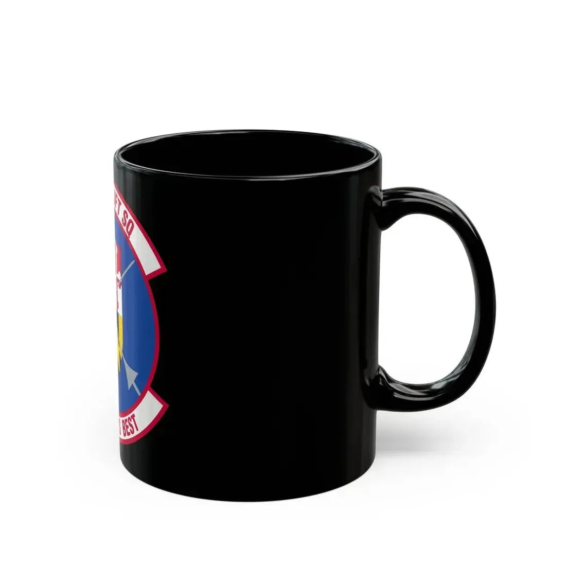 135 Airlift Squadron (U.S. Air Force) Black Coffee Mug - Go Mug Yourself