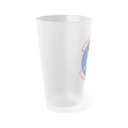 135 Airlift Squadron (U.S. Air Force) Frosted Pint Glass 16oz - Go Mug Yourself