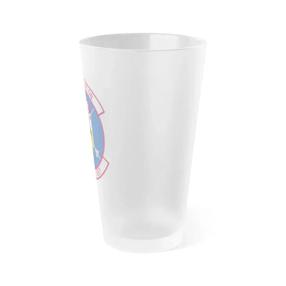 135 Airlift Squadron (U.S. Air Force) Frosted Pint Glass 16oz - Go Mug Yourself