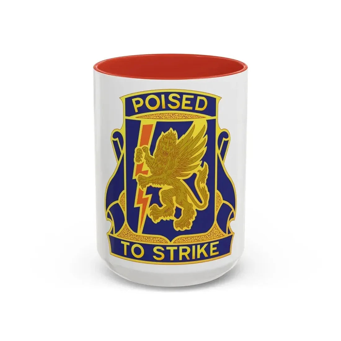 135 Aviation Regiment (U.S. Army) Accent Coffee Mug 15oz Black - Go Mug Yourself