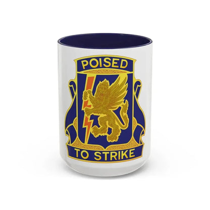 135 Aviation Regiment (U.S. Army) Accent Coffee Mug 15oz Navy - Go Mug Yourself