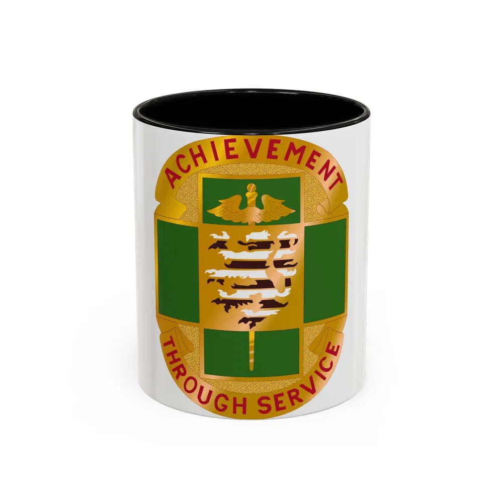 135 Evacuation Hospital (U.S. Army) Accent Coffee Mug-11oz-Black-Go Mug Yourself