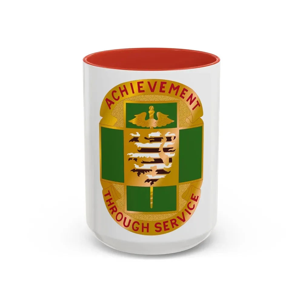 135 Evacuation Hospital (U.S. Army) Accent Coffee Mug 11oz Red - Go Mug Yourself