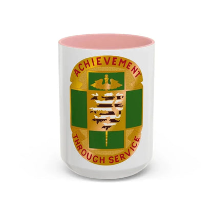 135 Evacuation Hospital (U.S. Army) Accent Coffee Mug 15oz Pink - Go Mug Yourself