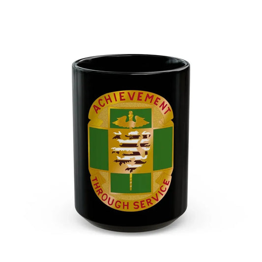 135 Evacuation Hospital (U.S. Army) Black Coffee Mug 15oz - Go Mug Yourself