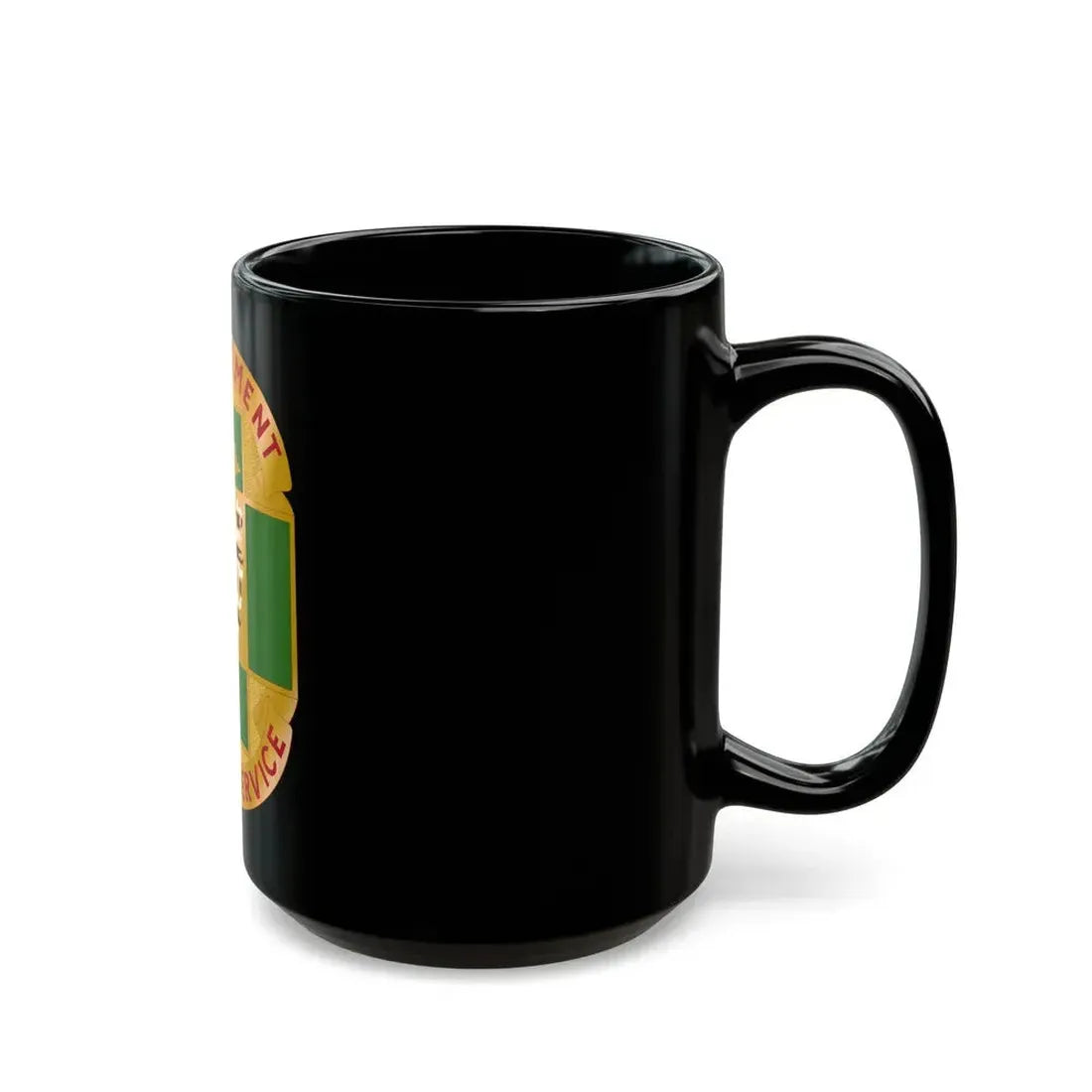 135 Evacuation Hospital (U.S. Army) Black Coffee Mug - Go Mug Yourself