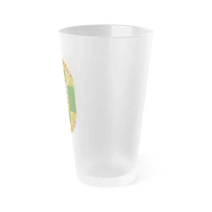 135 Evacuation Hospital (U.S. Army) Frosted Pint Glass 16oz - Go Mug Yourself