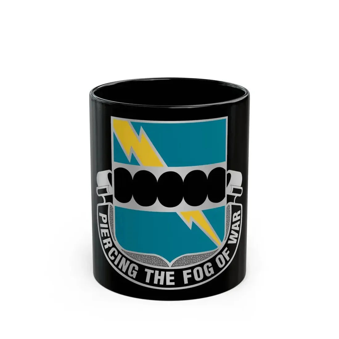 135 Military Intelligence Battalion (U.S. Army) Black Coffee Mug 11oz - Go Mug Yourself