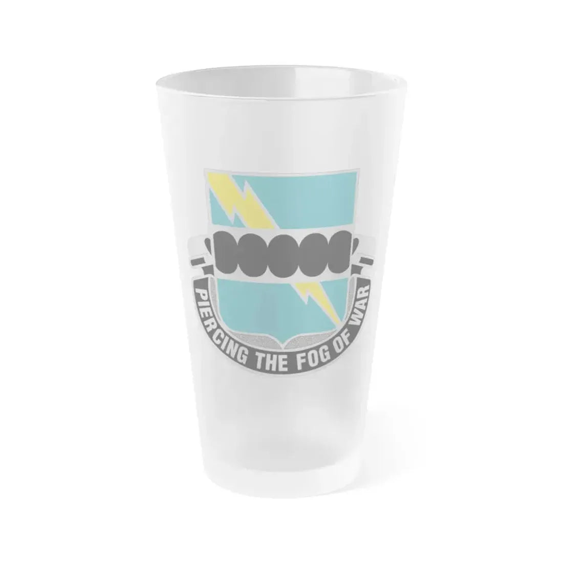135 Military Intelligence Battalion (U.S. Army) Frosted Pint Glass 16oz Default Title - Go Mug Yourself