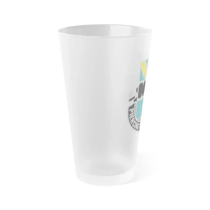 135 Military Intelligence Battalion (U.S. Army) Frosted Pint Glass 16oz - Go Mug Yourself