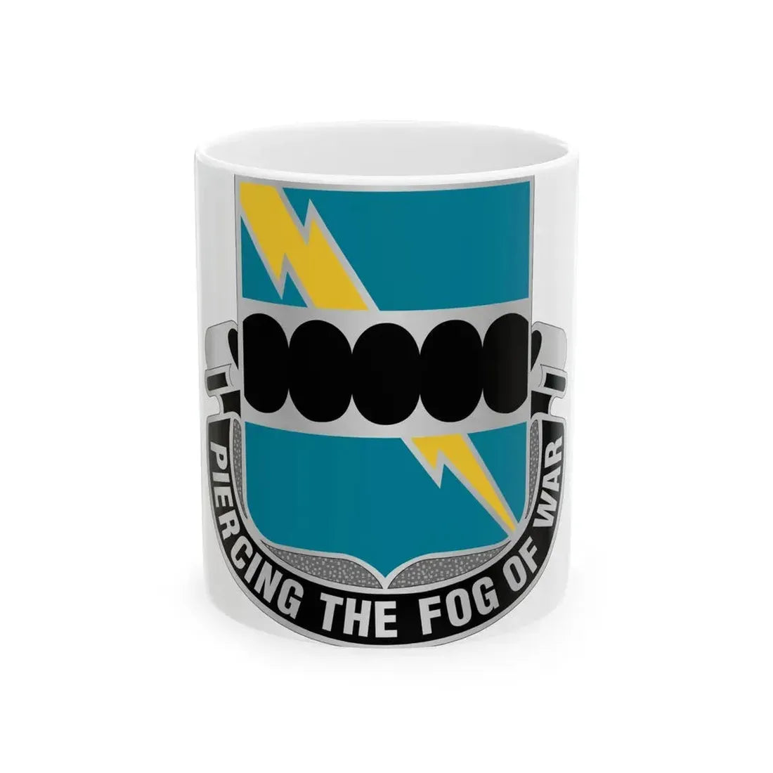 135 Military Intelligence Battalion (U.S. Army) White Coffee Mug 11oz - Go Mug Yourself
