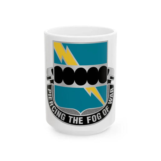 135 Military Intelligence Battalion (U.S. Army) White Coffee Mug 15oz - Go Mug Yourself