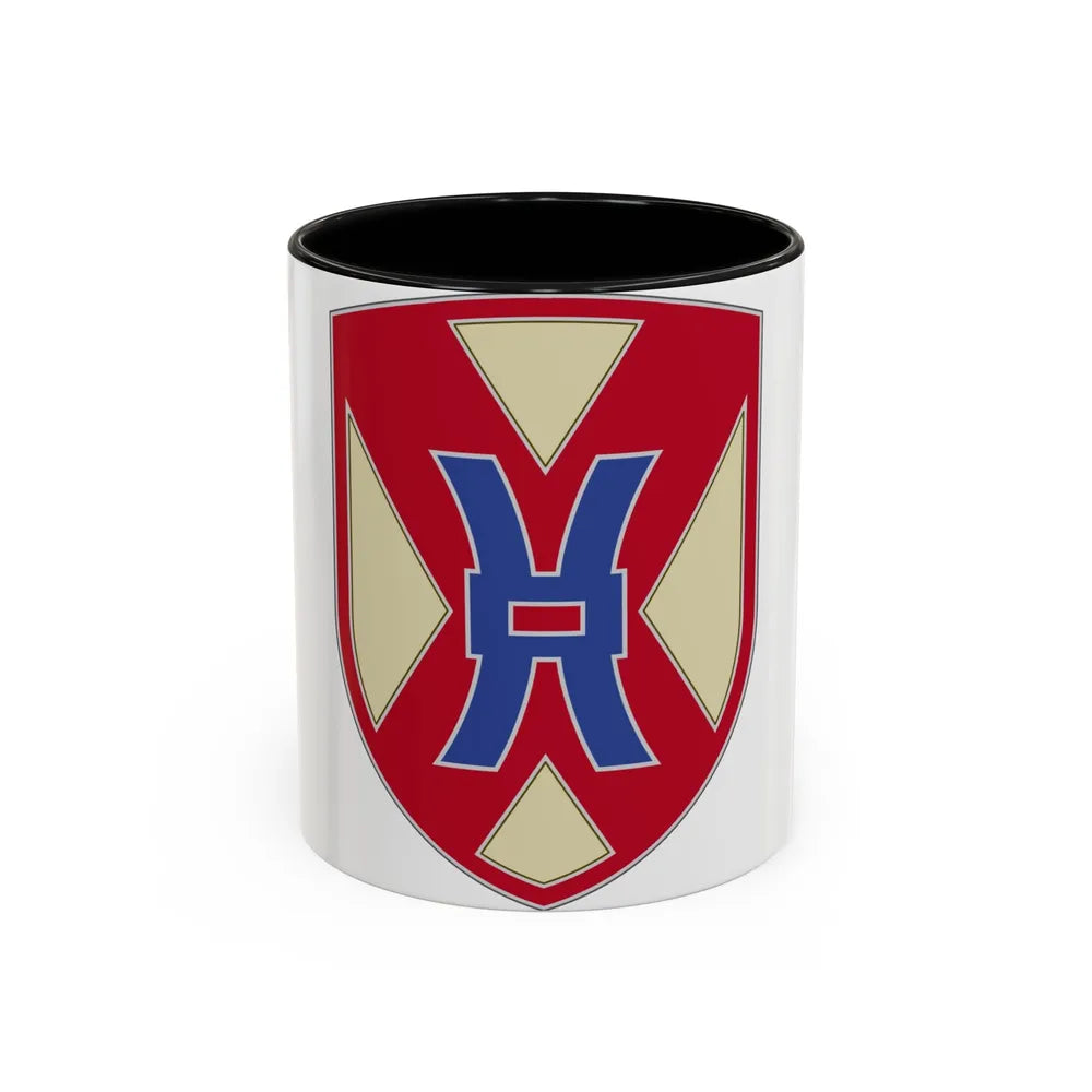 135 Sustainment Command (U.S. Army) Accent Coffee Mug-11oz-Black-Go Mug Yourself