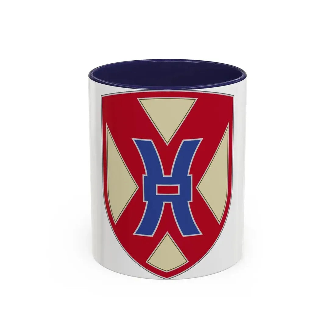 135 Sustainment Command (U.S. Army) Accent Coffee Mug 11oz Navy - Go Mug Yourself
