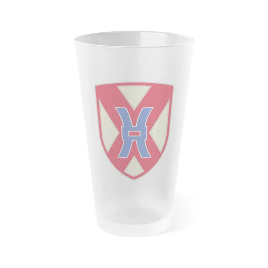135 Sustainment Command (U.S. Army) Frosted Pint Glass 16oz Default Title - Go Mug Yourself