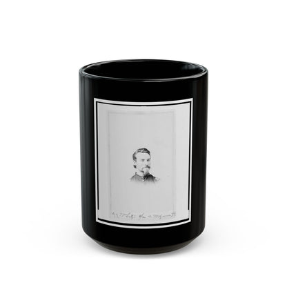 Matthew T. Lutz, Bust Portrait, Facing Front (U.S. Civil War) Black Coffee Mug