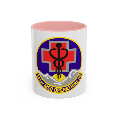 341st Medical Operations Squadron (U.S. Air Force) Accent Coffee Mug