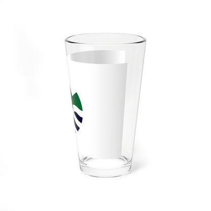 Flag of Kanna Gunma (Japan) Pint Glass 16oz
