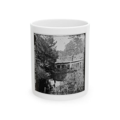 Bridge (U.S. Civil War) White Coffee Mug