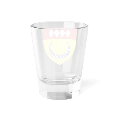 Blason ville Broualan 35 (France) (Coat of Arms) Shot Glass 1.5oz
