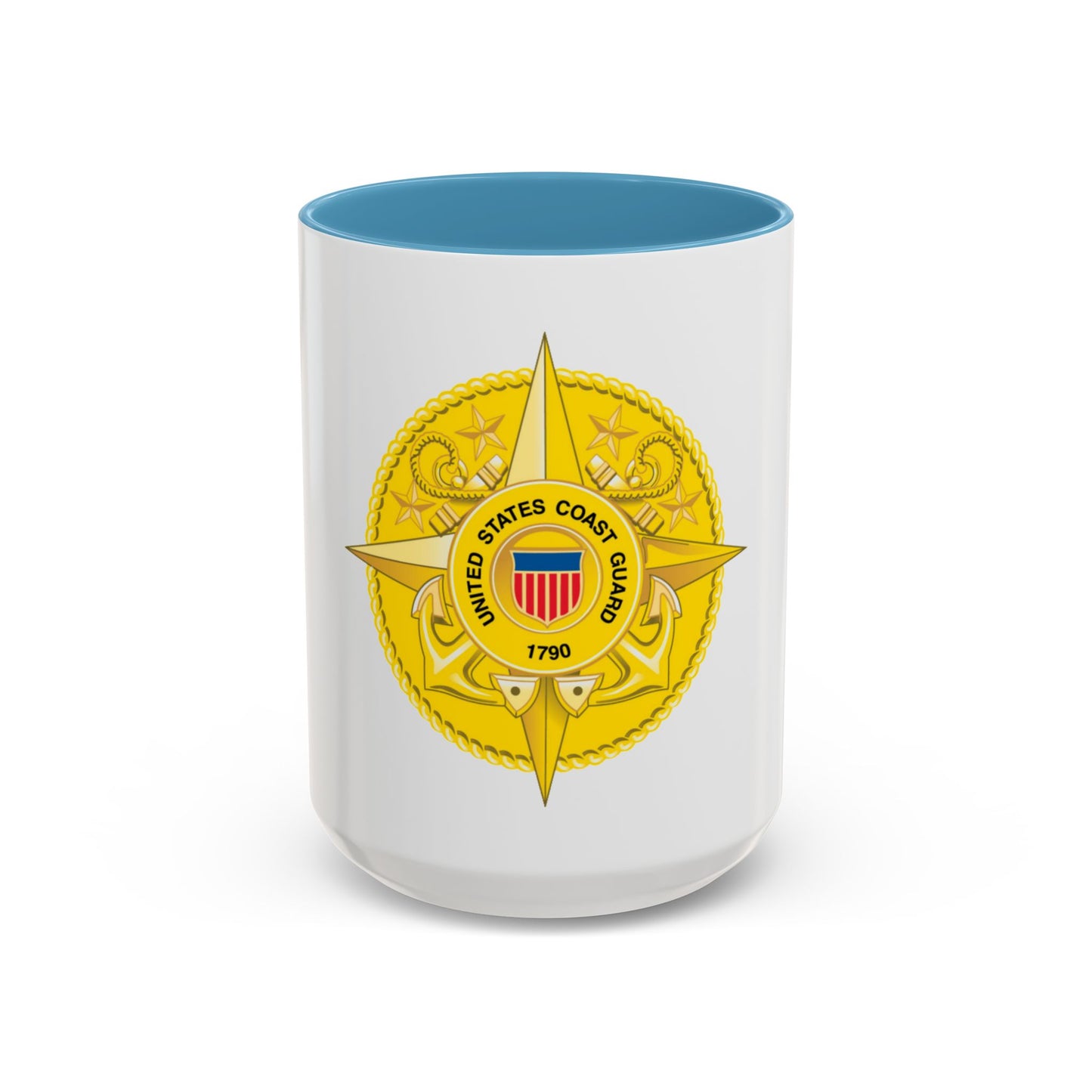 Commandant Staff (U.S. Coast Guard) Accent Coffee Mug