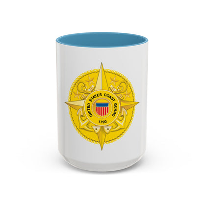 Commandant Staff (U.S. Coast Guard) Accent Coffee Mug