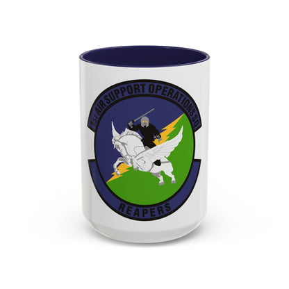 1st Air Support Operations Squadron (U.S. Air Force) Accent Coffee Mug
