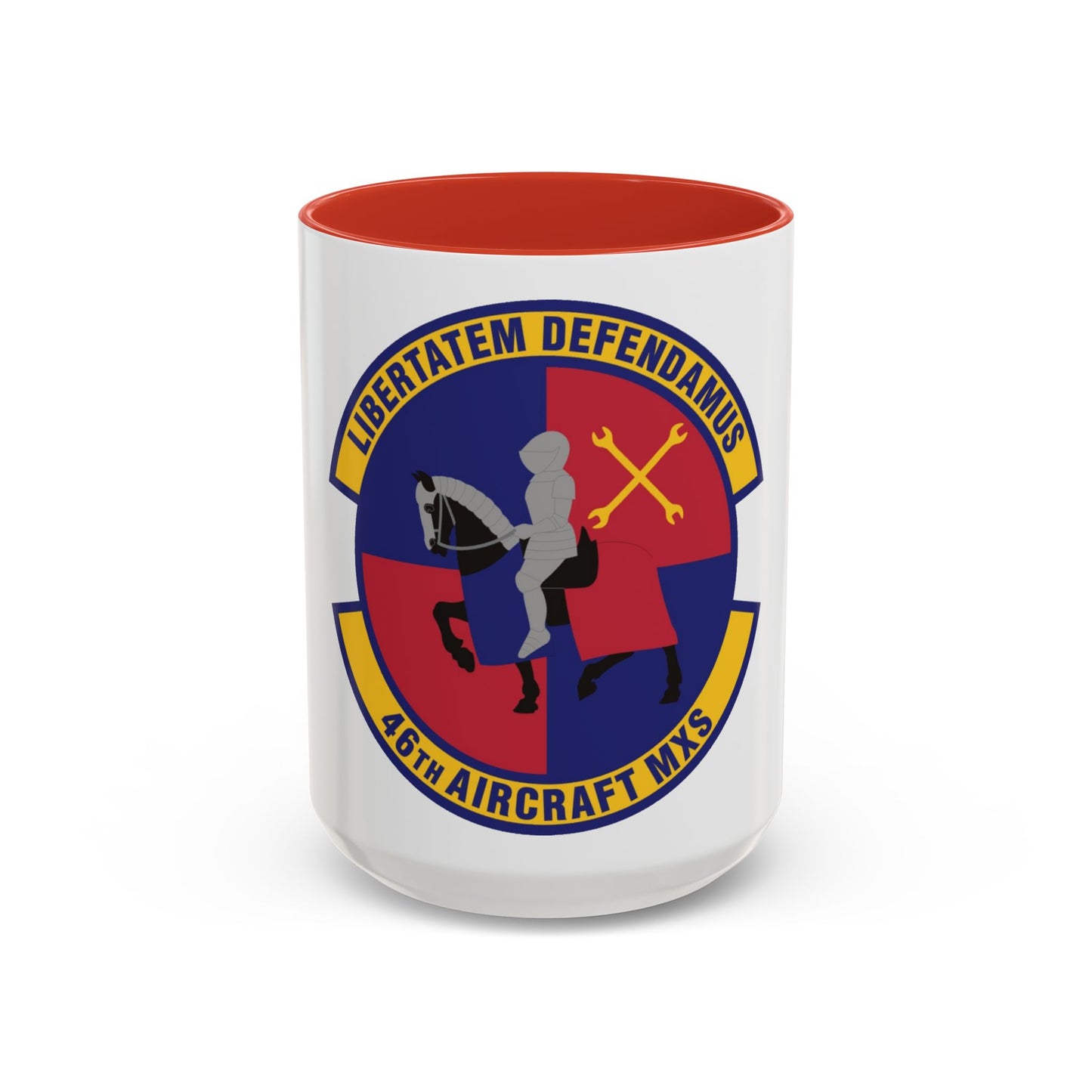 46th Aircraft Maintenance Squadron (U.S. Air Force) Accent Coffee Mug