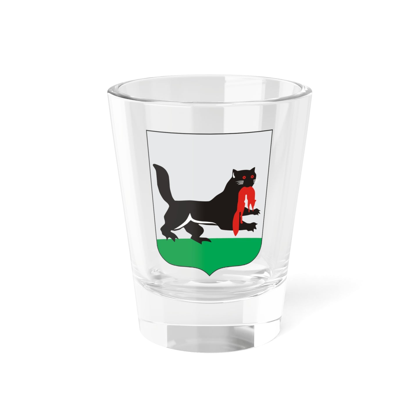 Coat of Arms of Irkutsk (Russia) (Coat of Arms) Shot Glass 1.5oz