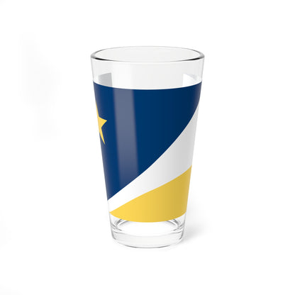 Flag of Yorba Linda California (United States) Pint Glass 16oz