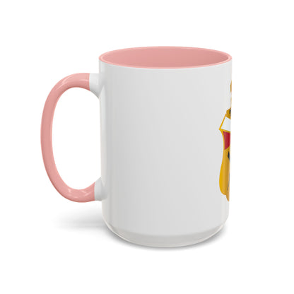21 Engineer Battalion (U.S. Army) Accent Coffee Mug