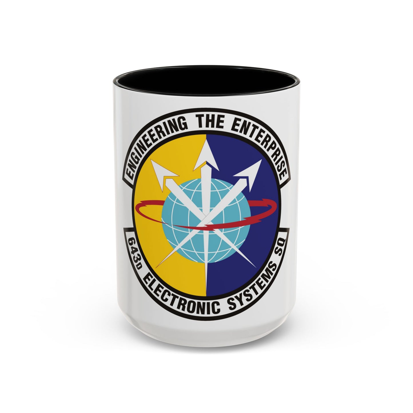 643d Electronic Systems Squadron (U.S. Air Force) Accent Coffee Mug