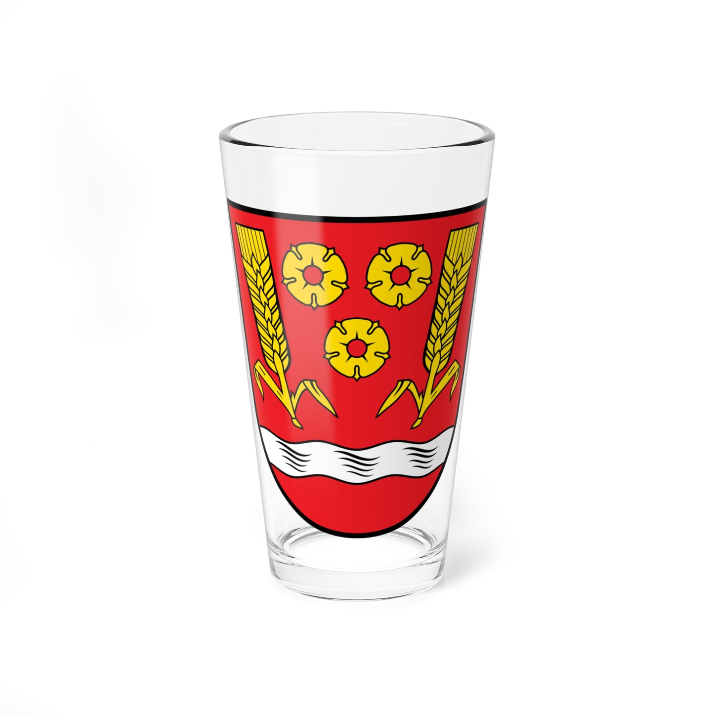 DEU Aiterhofen COA (Germany) (Coat of Arms) Pint Glass 16oz