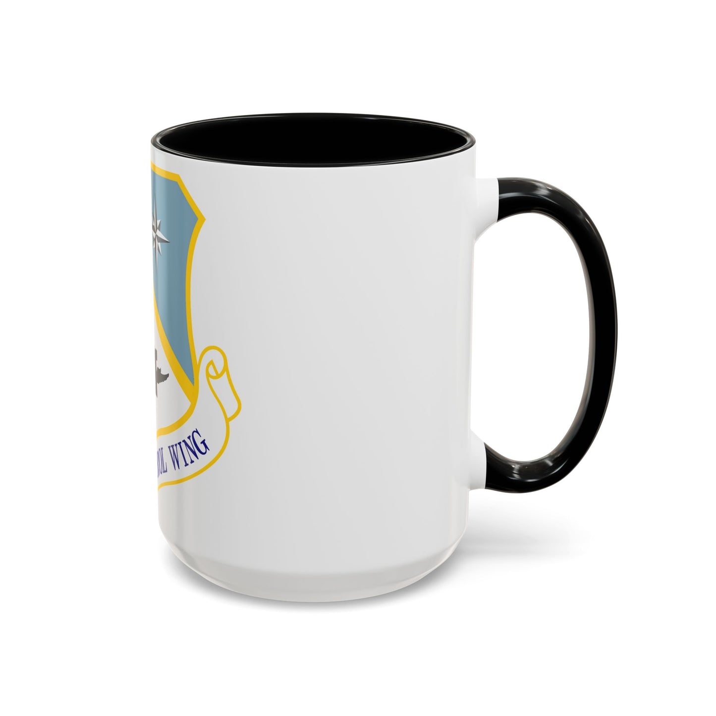 552d Air Control Wing (U.S. Air Force) Accent Coffee Mug