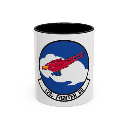 123 Fighter Squadron (U.S. Air Force) Accent Coffee Mug