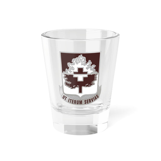 Verre à liqueur du 46e bataillon médical (armée américaine) 1,5 oz